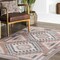 Nuloom Leighton Machine Washable Southwestern Medallion Area Rug 4ft x 6ft BIRV55B-406 - alternate 6